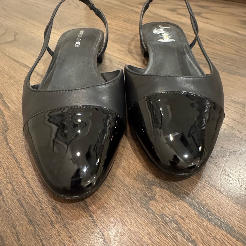 Marc Fisher Dela Closed Toe Slingback Dress Flats size 9.5 - Picture 6 of 10